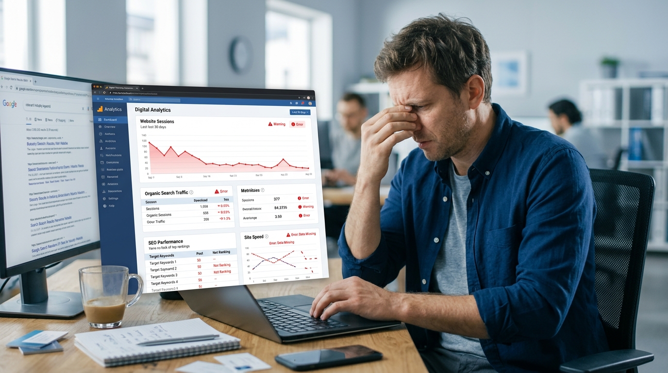 Why Your Website Is Not Ranking on Google: 12 Critical SEO Mistakes (2026 Guide)