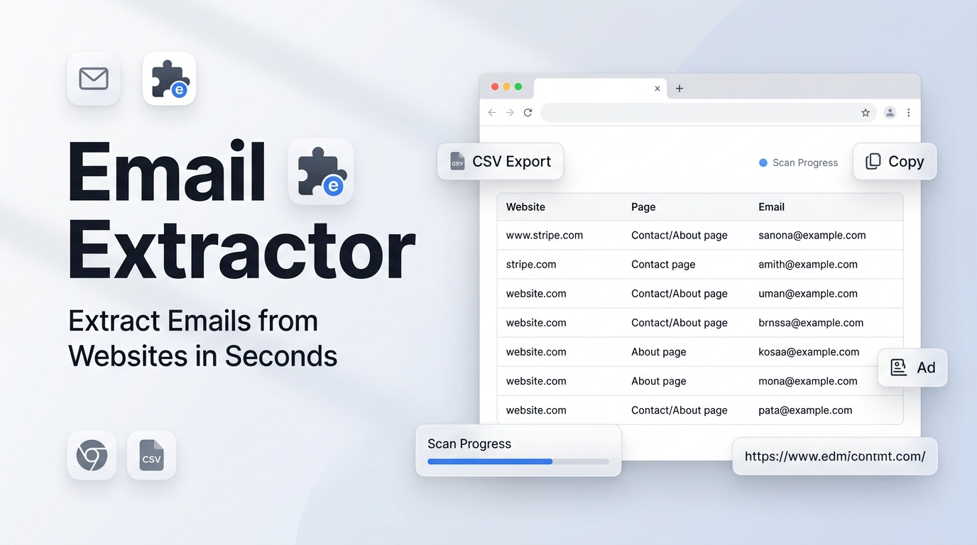 Email Extractor Extension