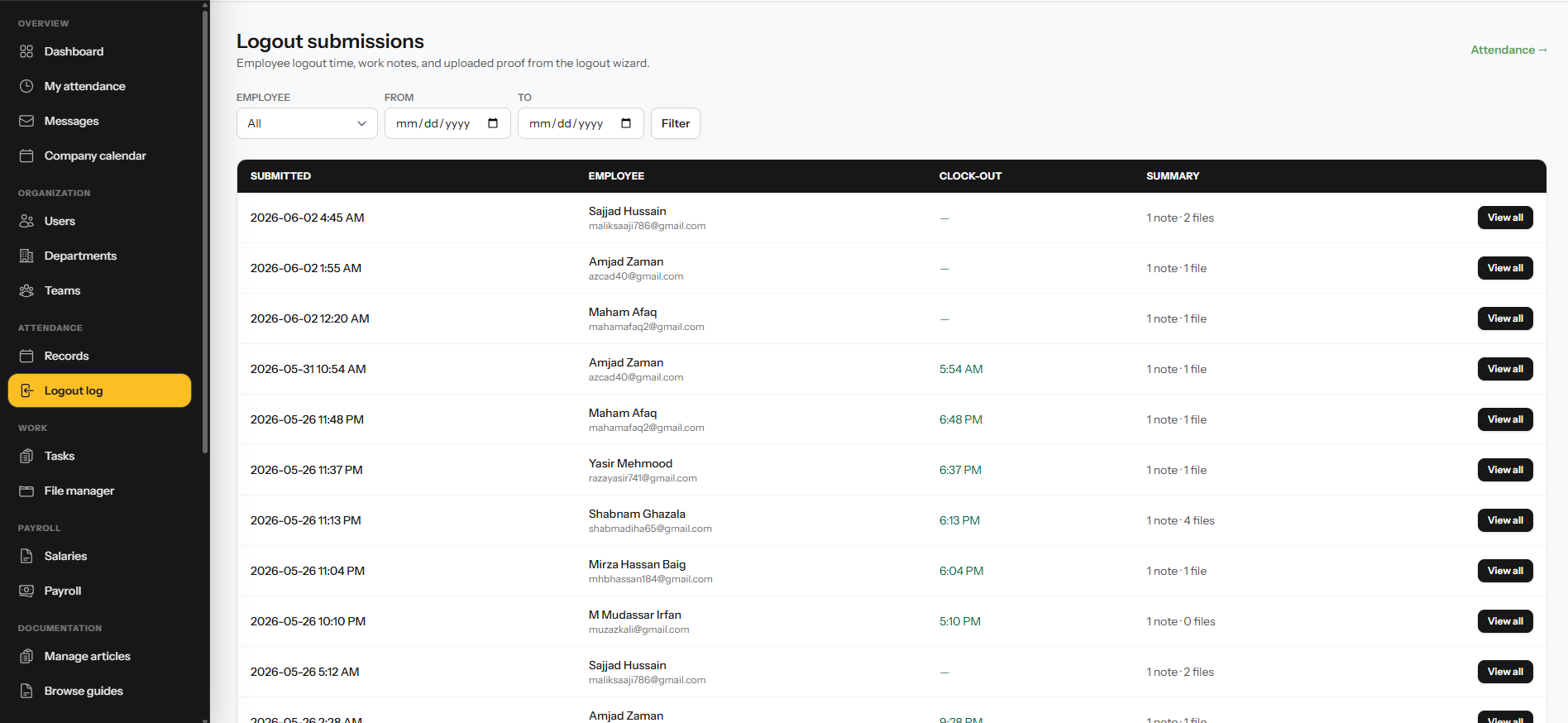 Team Management System — image 7