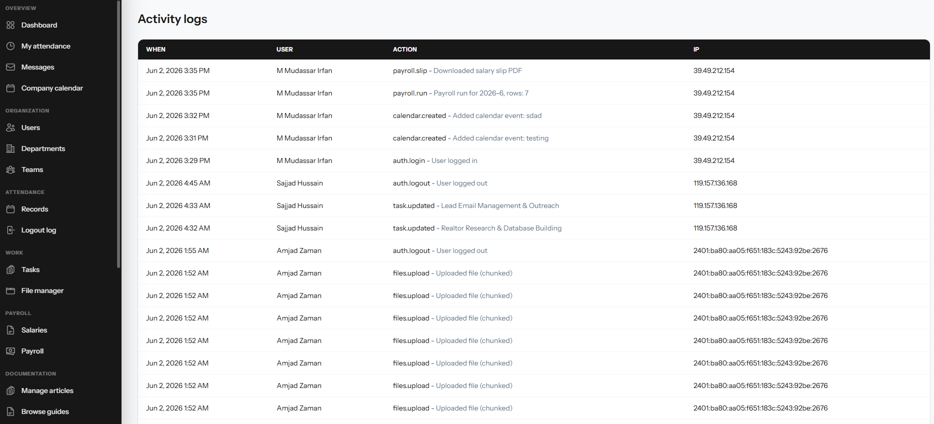 Team Management System — image 10