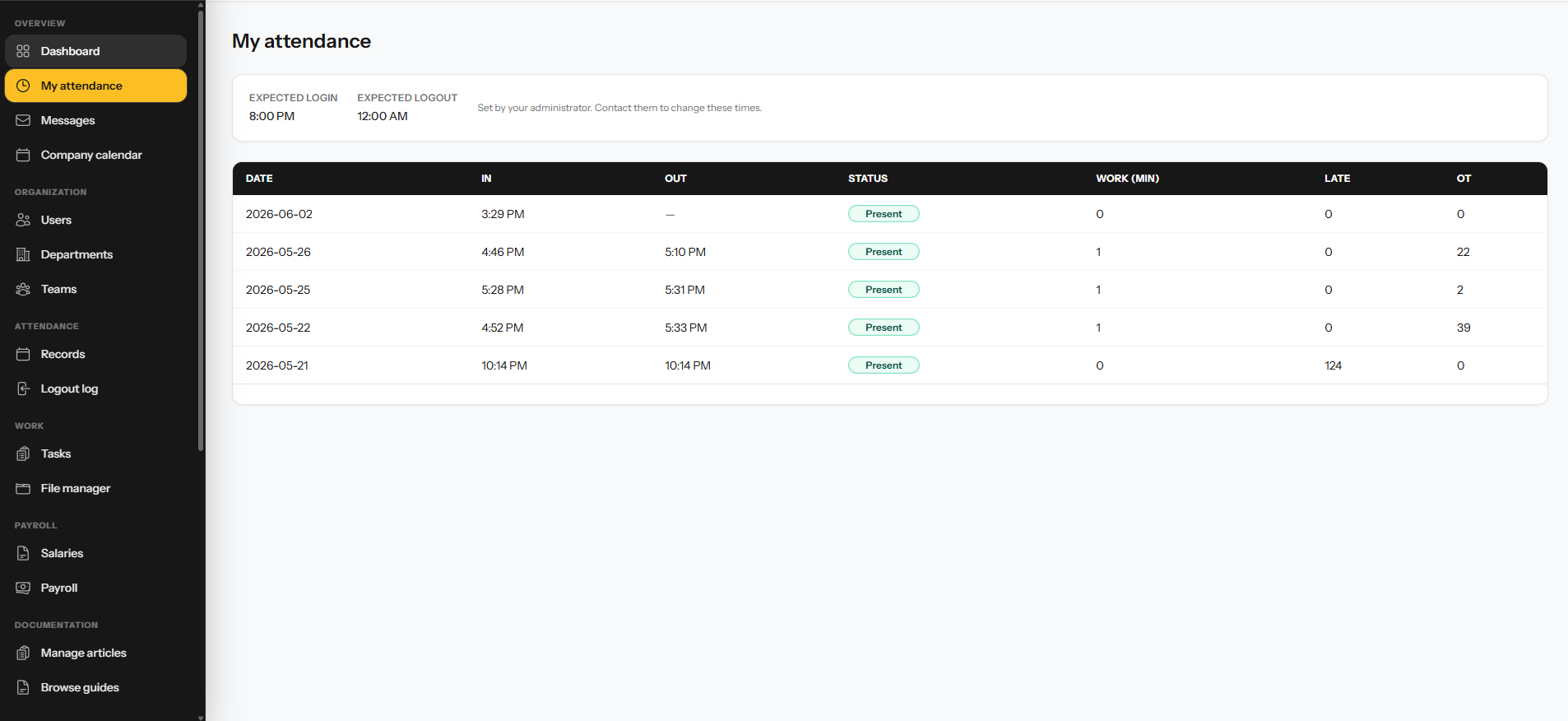 Team Management System — image 2